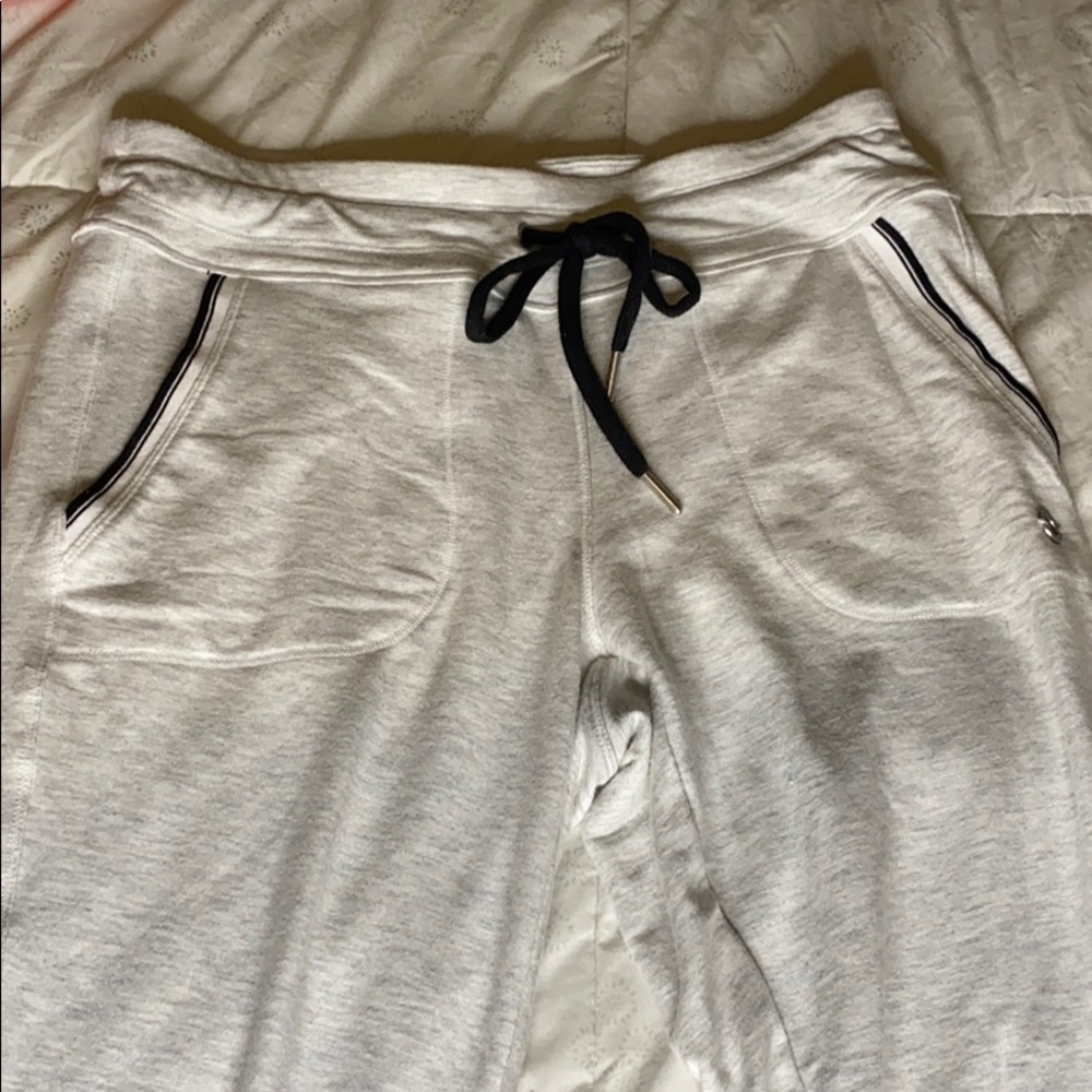 White/gray Calvin Klein Joggers